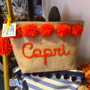 Capri pochette arancio