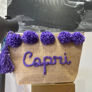 Capri pochette viola