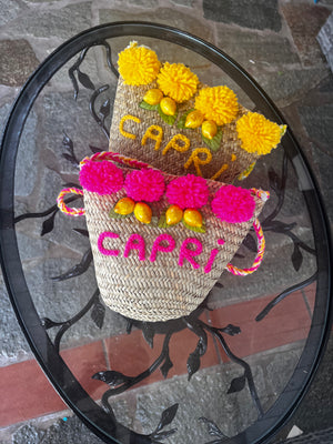 Capri Tracolla Bags Lemon